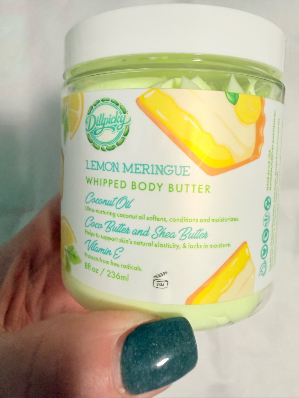 Aminnah Lemon Meringue Whipped Body Butter! 🍋🍋